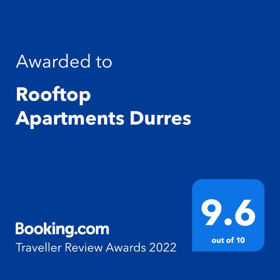 Rooftop Apartments Durres Bagian luar foto